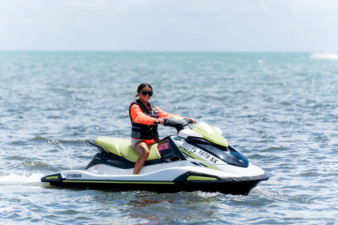 Woman Jet Skiing - Jet Ski Rental Toronto Island
